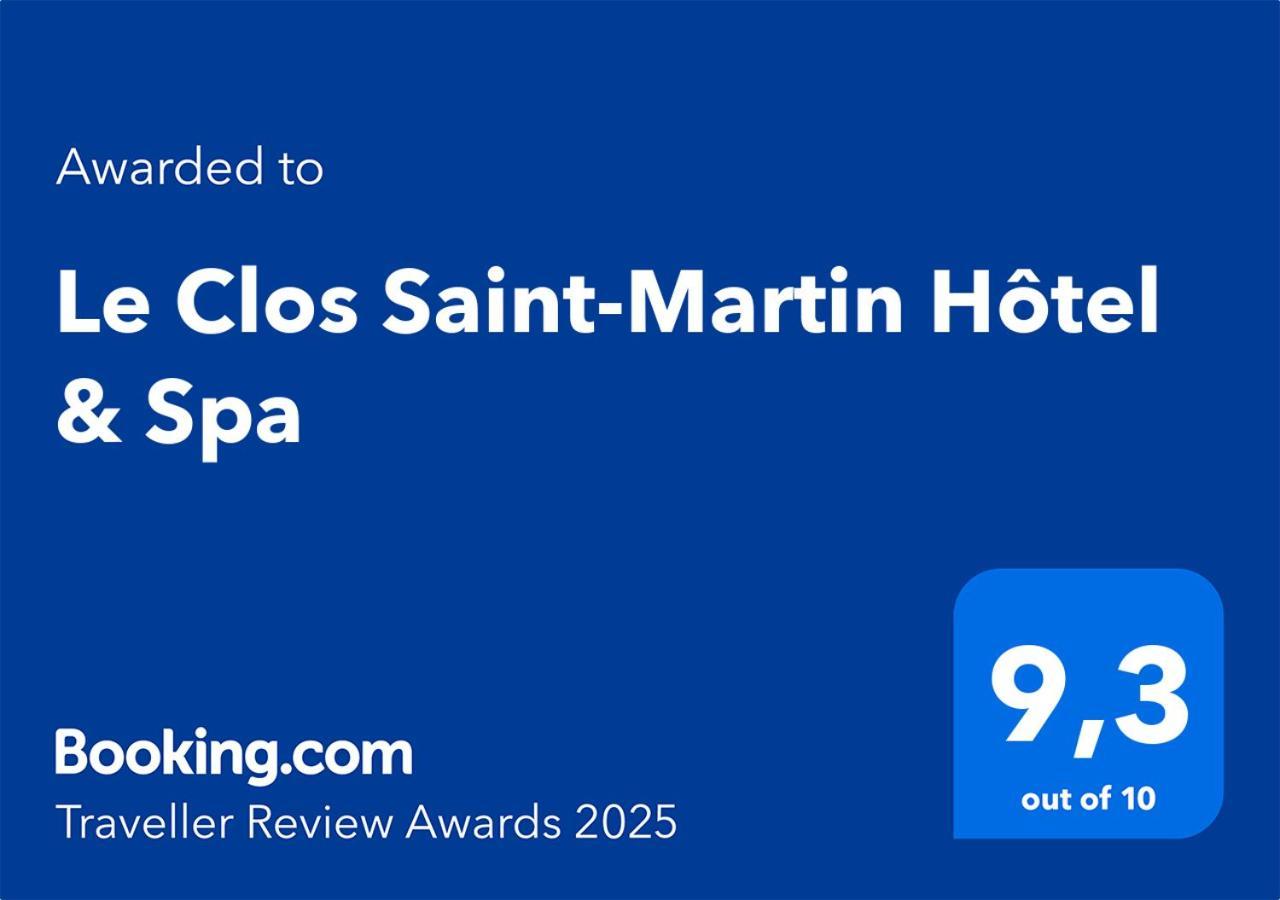 Le Clos Saint-Martin Hotel & Spa Экстерьер фото